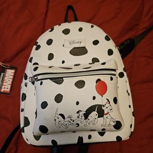 Lounefly 101 Dalmation Mini Backpack and Coin holder